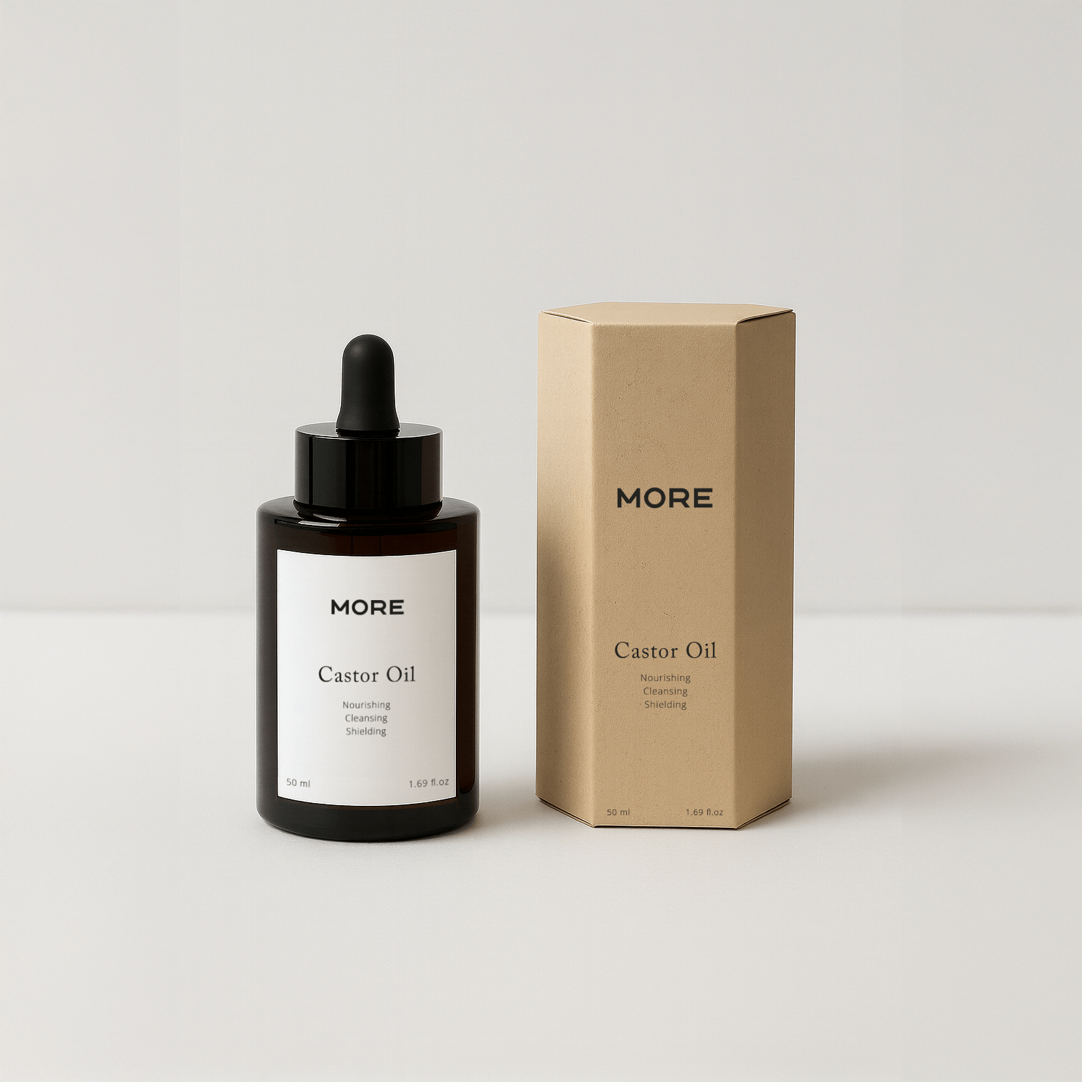 Castor Oil | 100% Organic & Cold Pressed