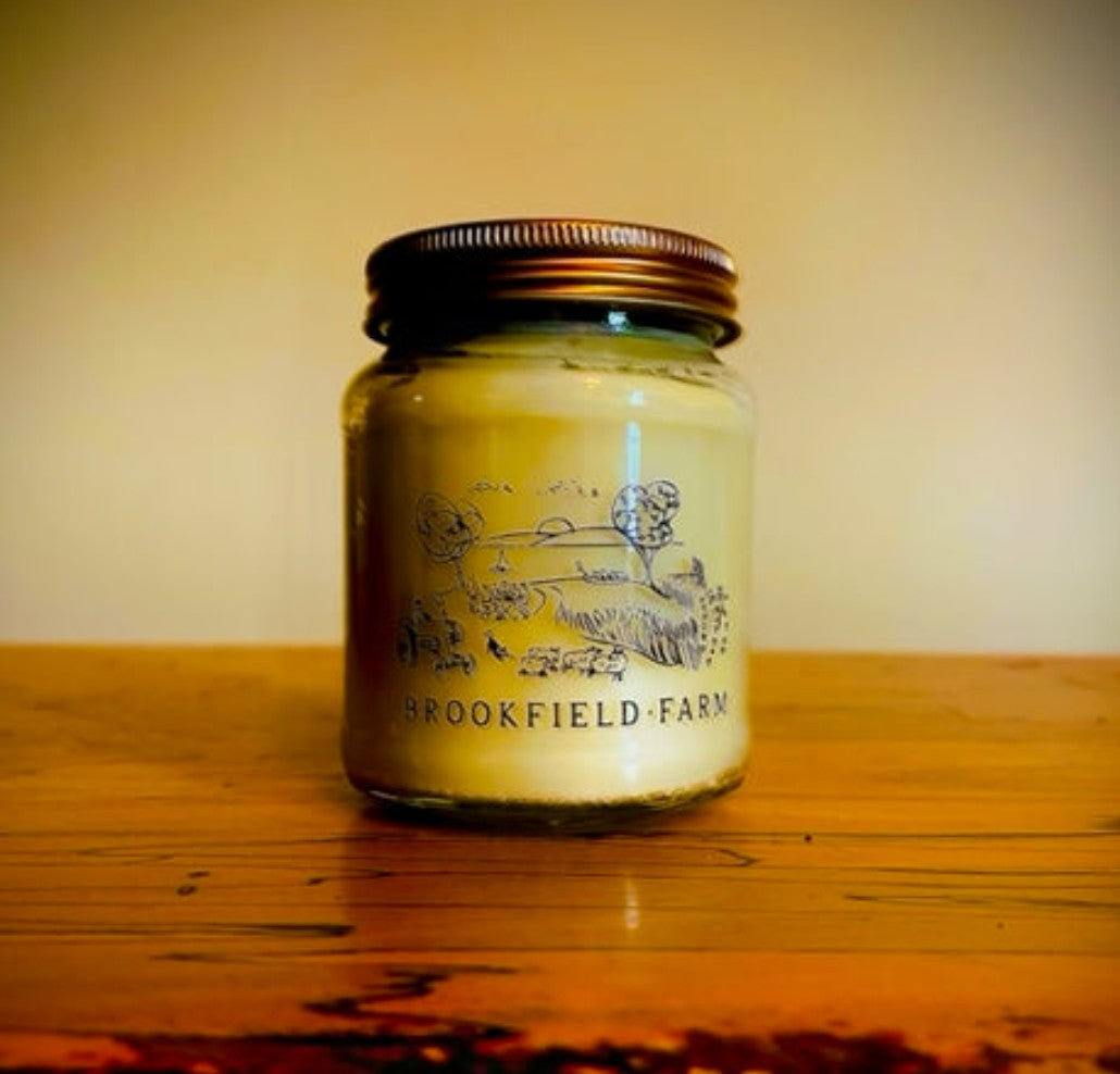Brookfield Farm Beeswax May Chang Scented Candle