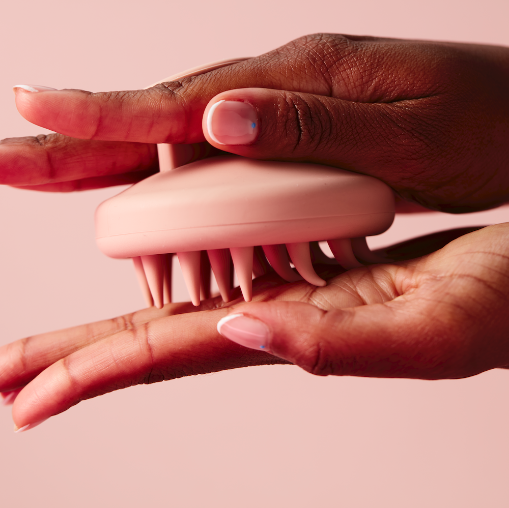 Squishy Scalp Massager - Pink