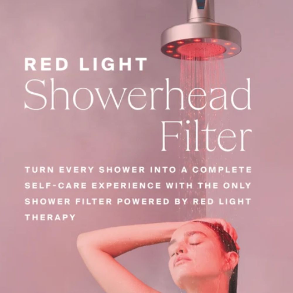 Red Light Showerhead Filter