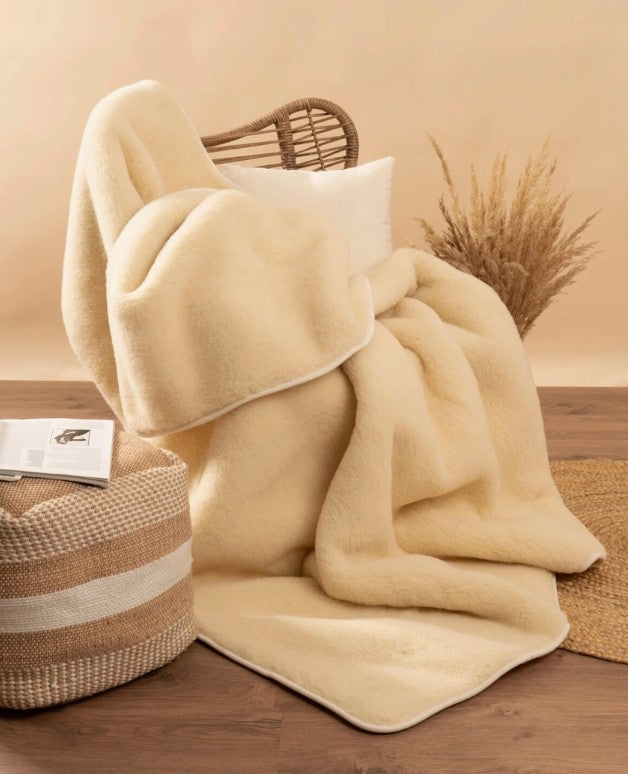 Marino Wool Throw - 140cm x 200cm