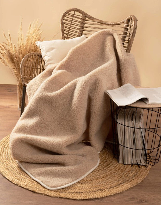Marino Wool Throw - 140cm x 200cm