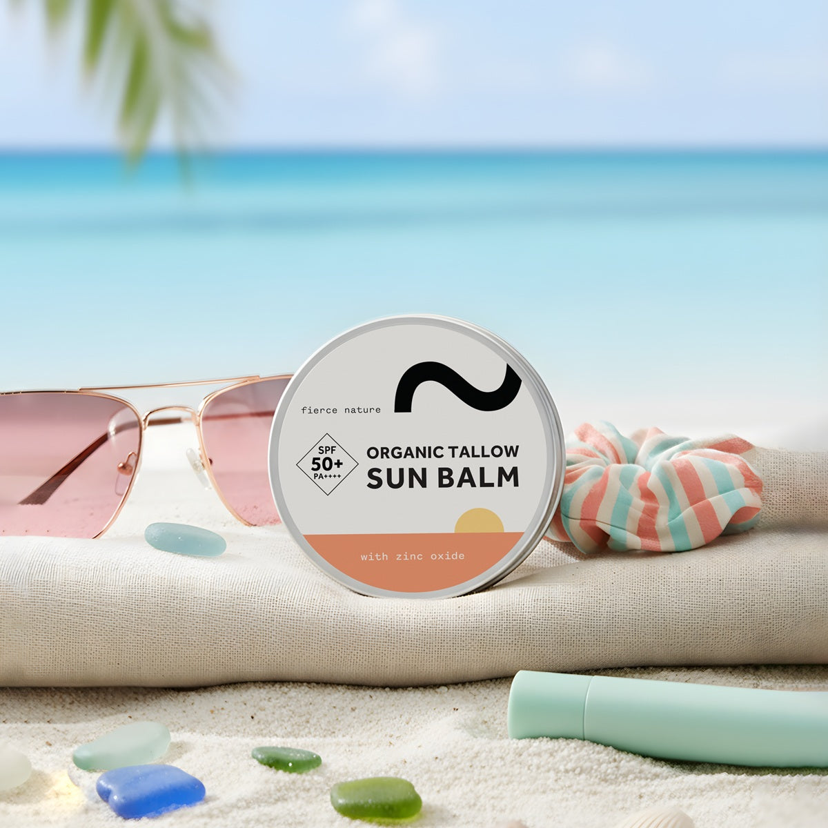 Pure Organic Tallow Sun Balm (SPF50), 100g