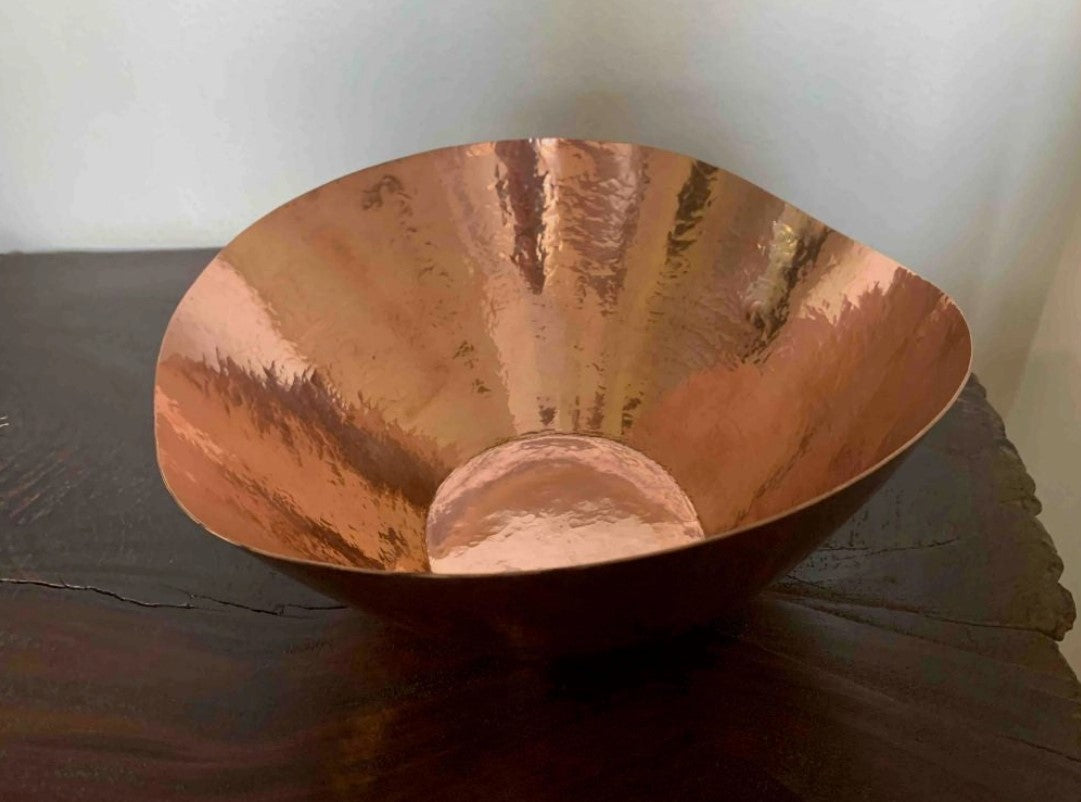 Sunrise Copper Bowl