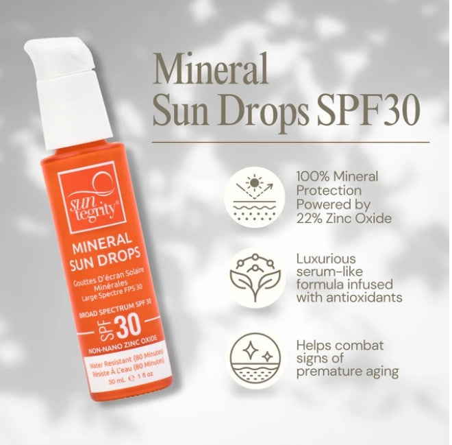 SPF 30 Mineral Sun Drops, 30ml