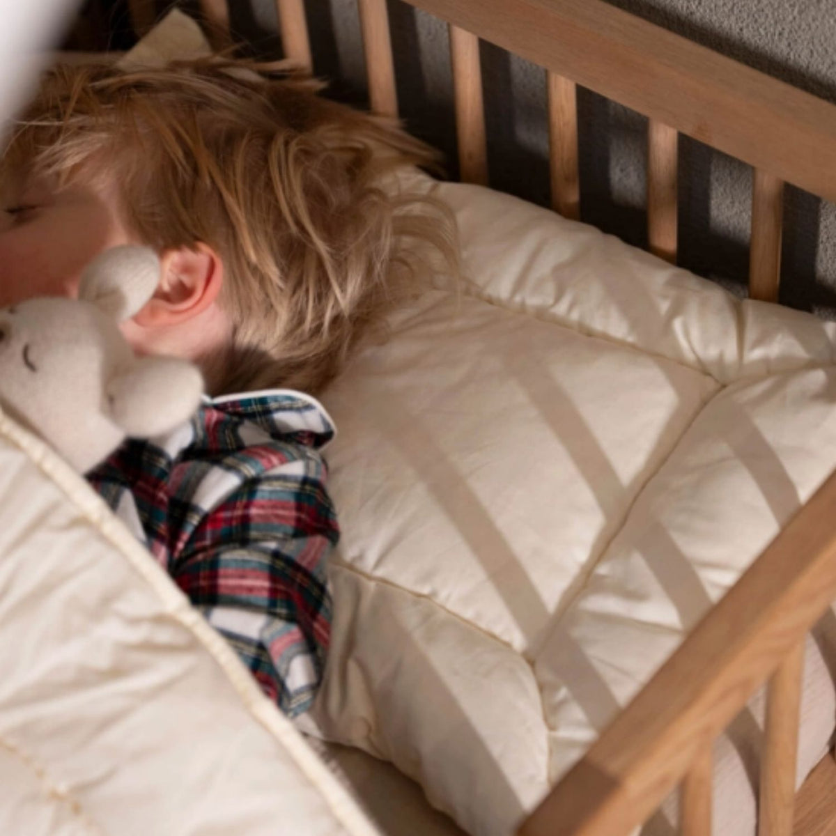 Natural Marino Wool Toddler Pillow