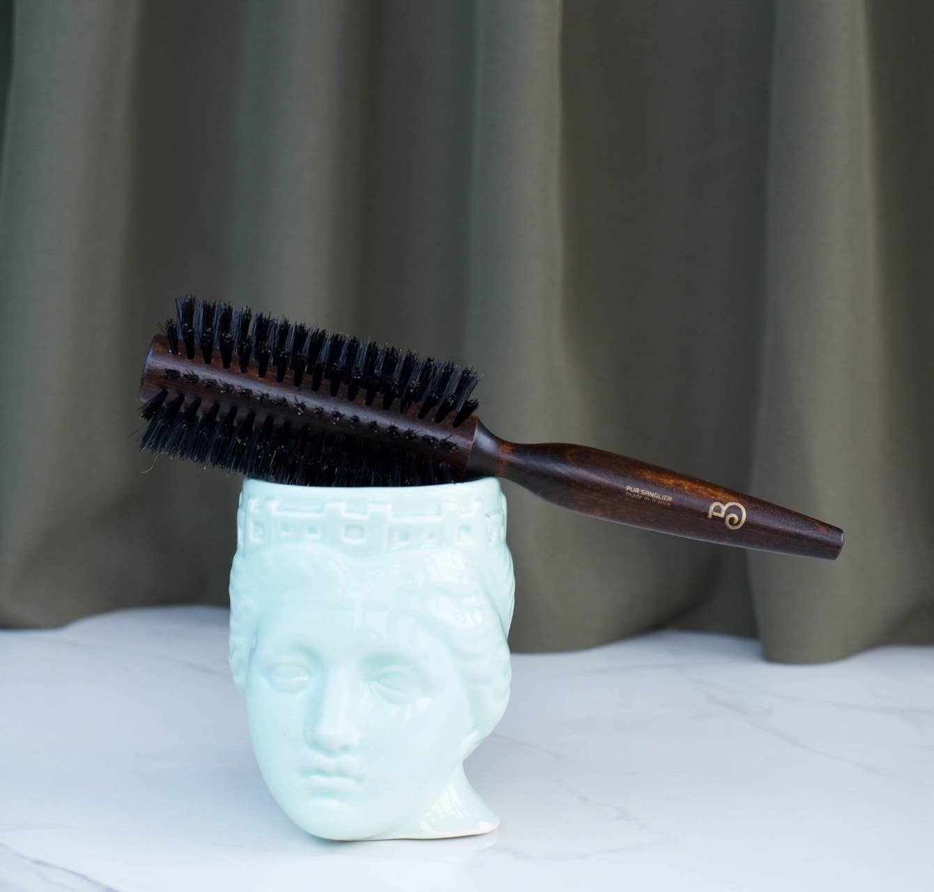 Pure Wild Boar 55 mm brushing brush