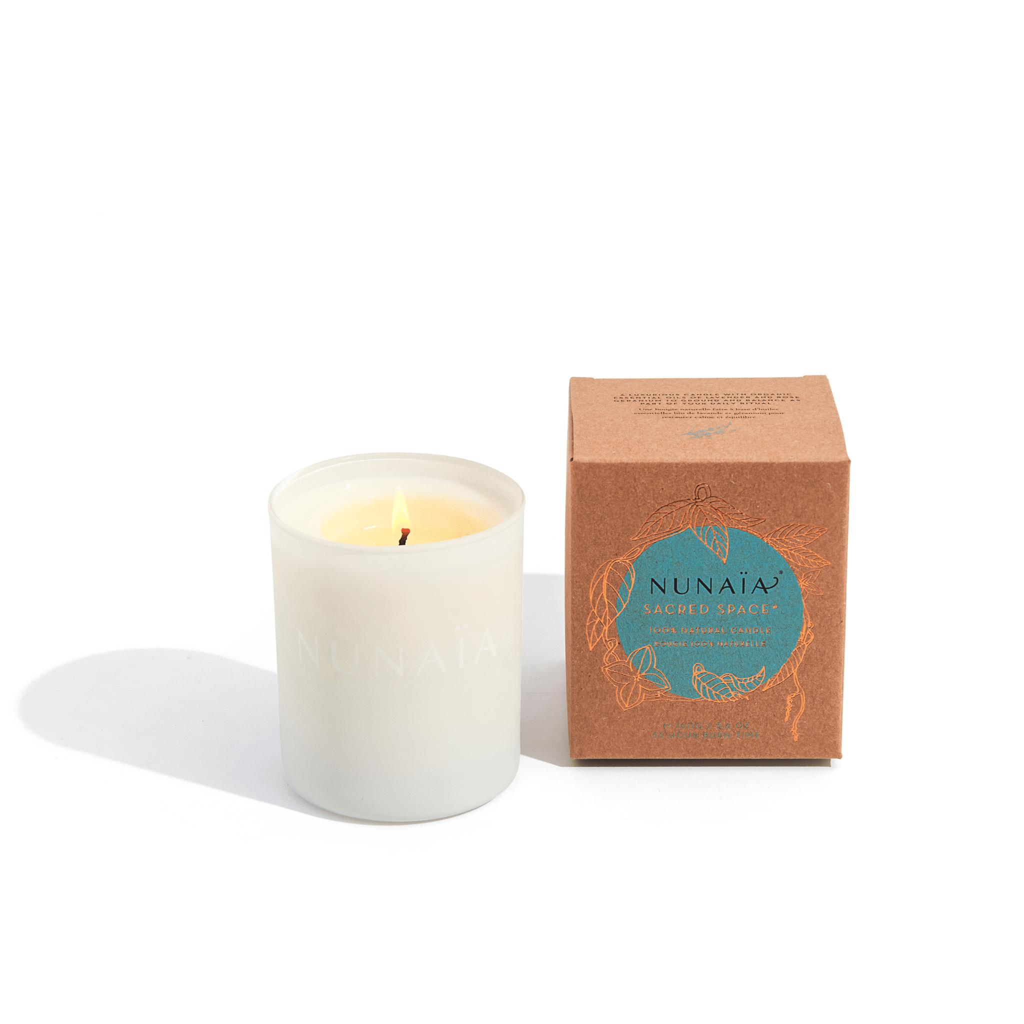 Nunaïa Candle Sacred Space 100% Natural Candle