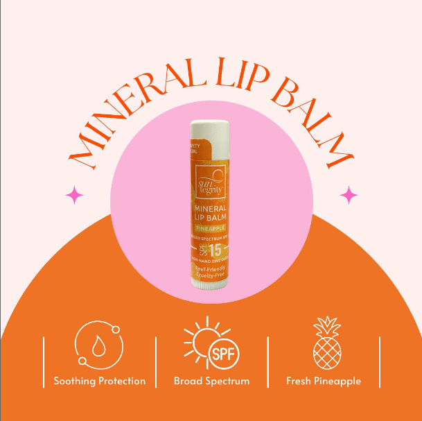 Suntegrity Lip Balm Mineral SPF15 Lip Balm - Pineapple