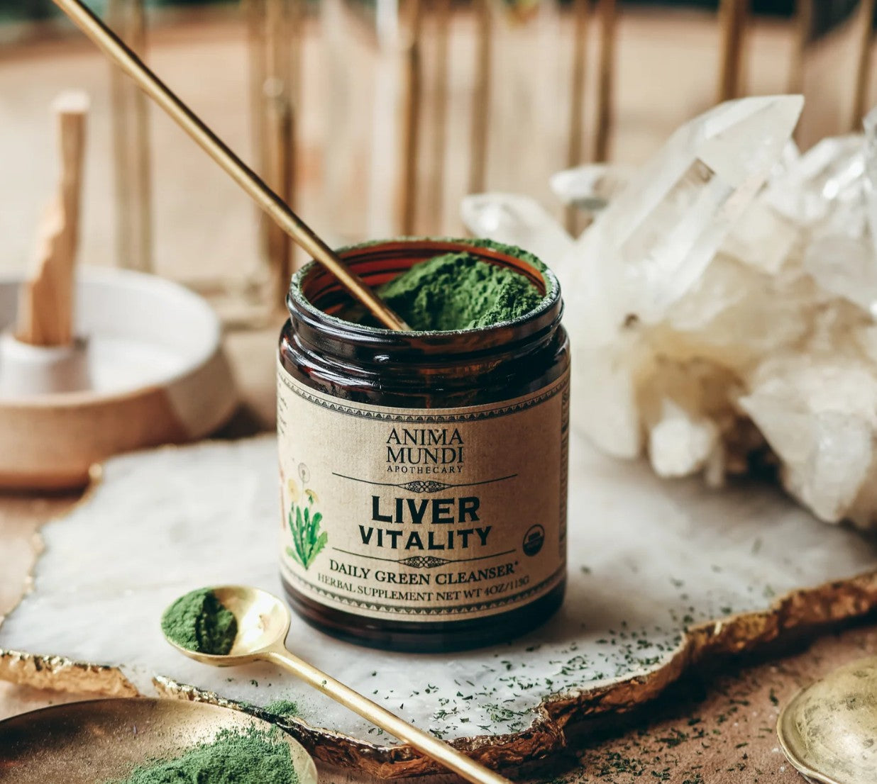 Organic Liver Vitality, 113 Grams