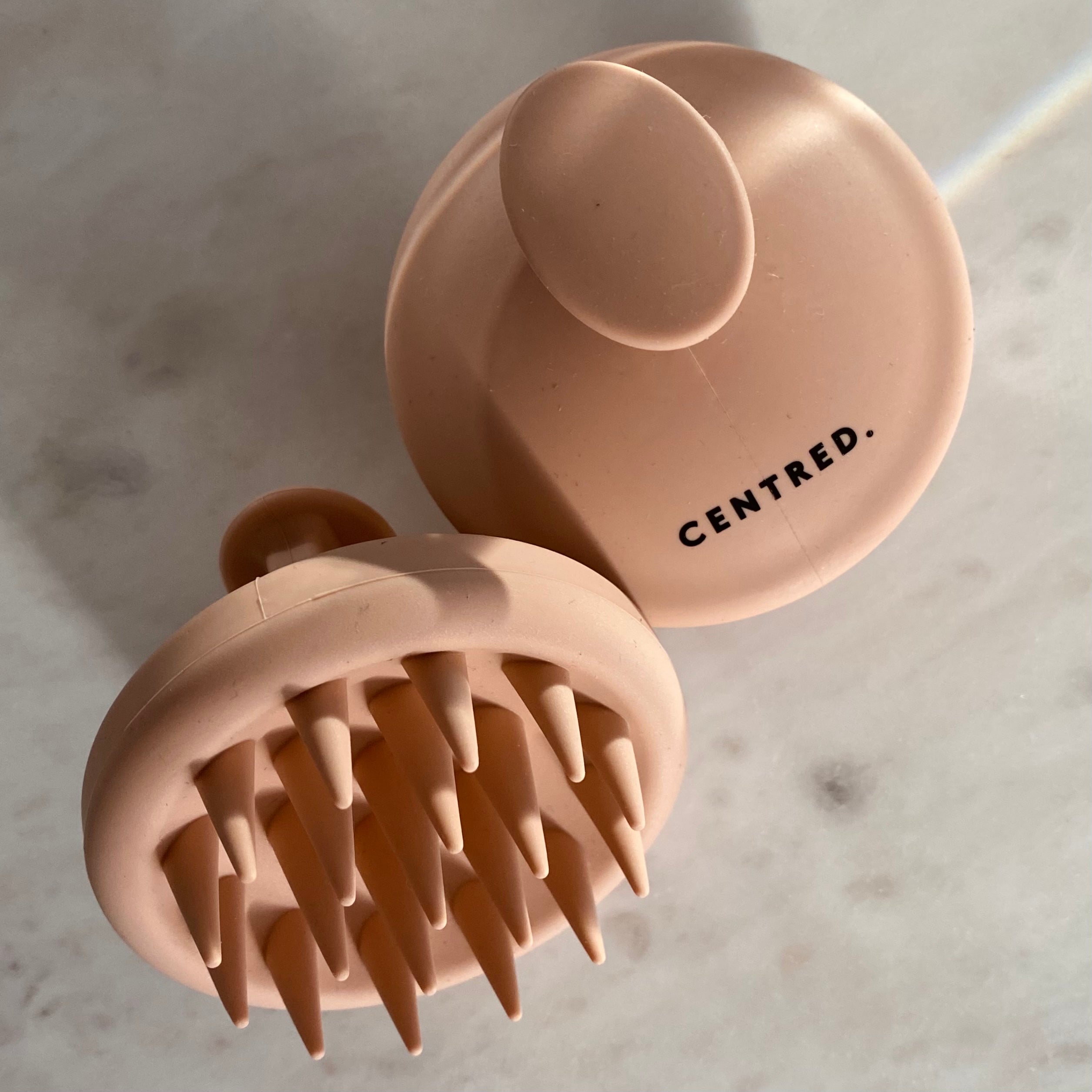 Squishy Scalp Massager - Pink