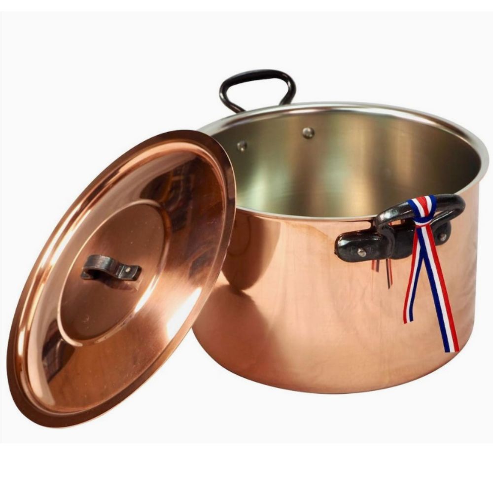 Copper Pot With Lid