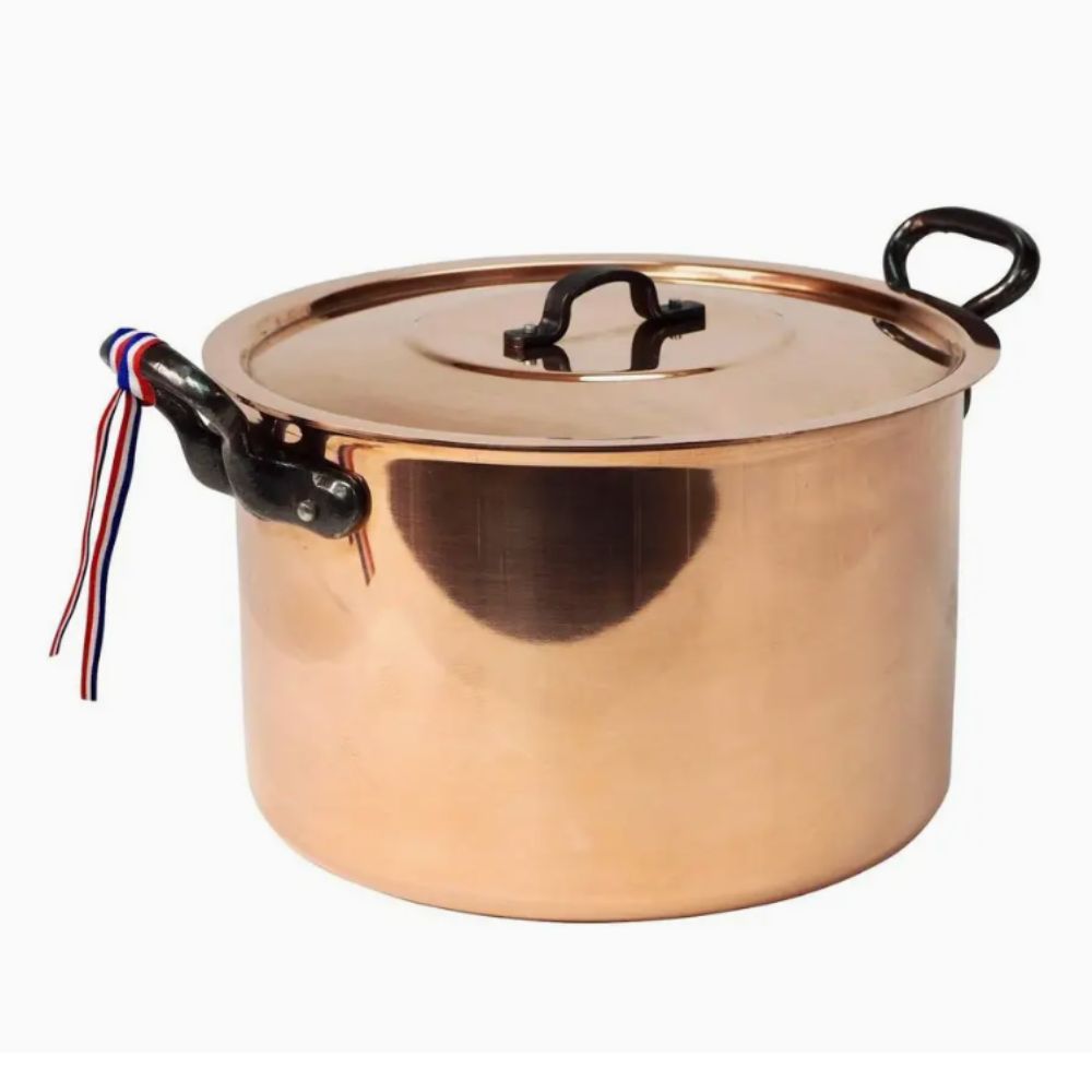 Copper Pot With Lid