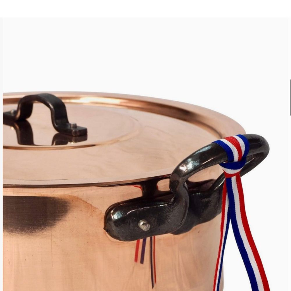 Copper Pot With Lid