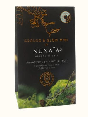 LUIA | Nunaïa | Ground & Glow Mini Ritual Set, Organic Skincare