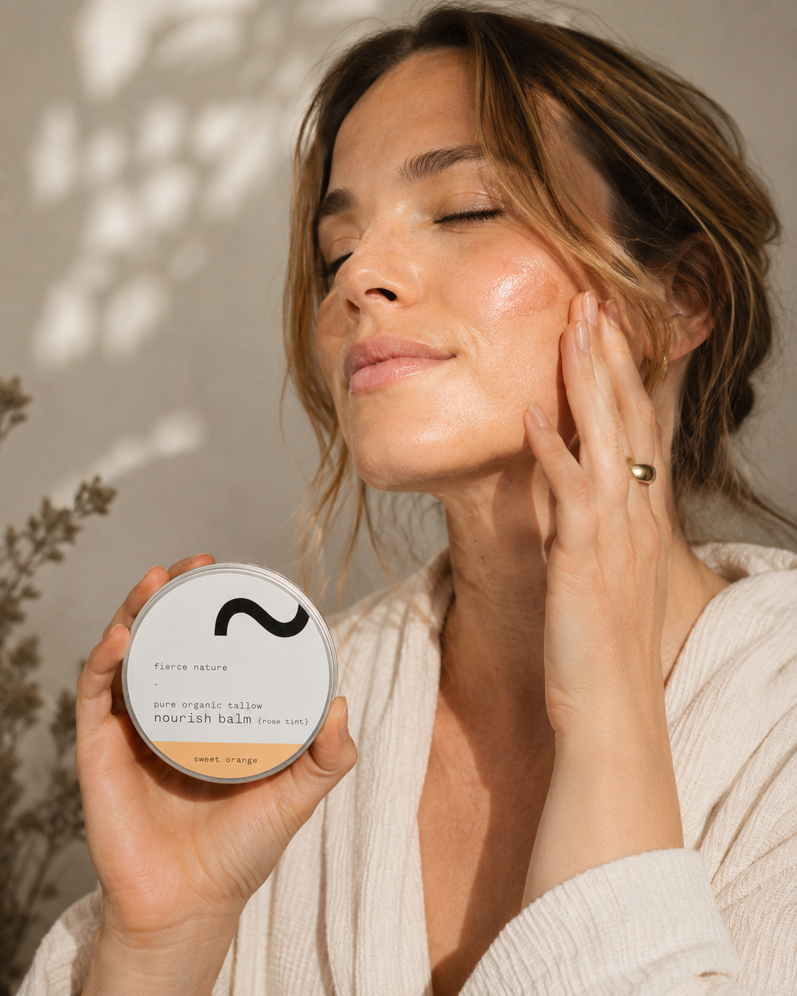 Pure Organic Tallow Nourish Balm (Sweet Orange), 100g