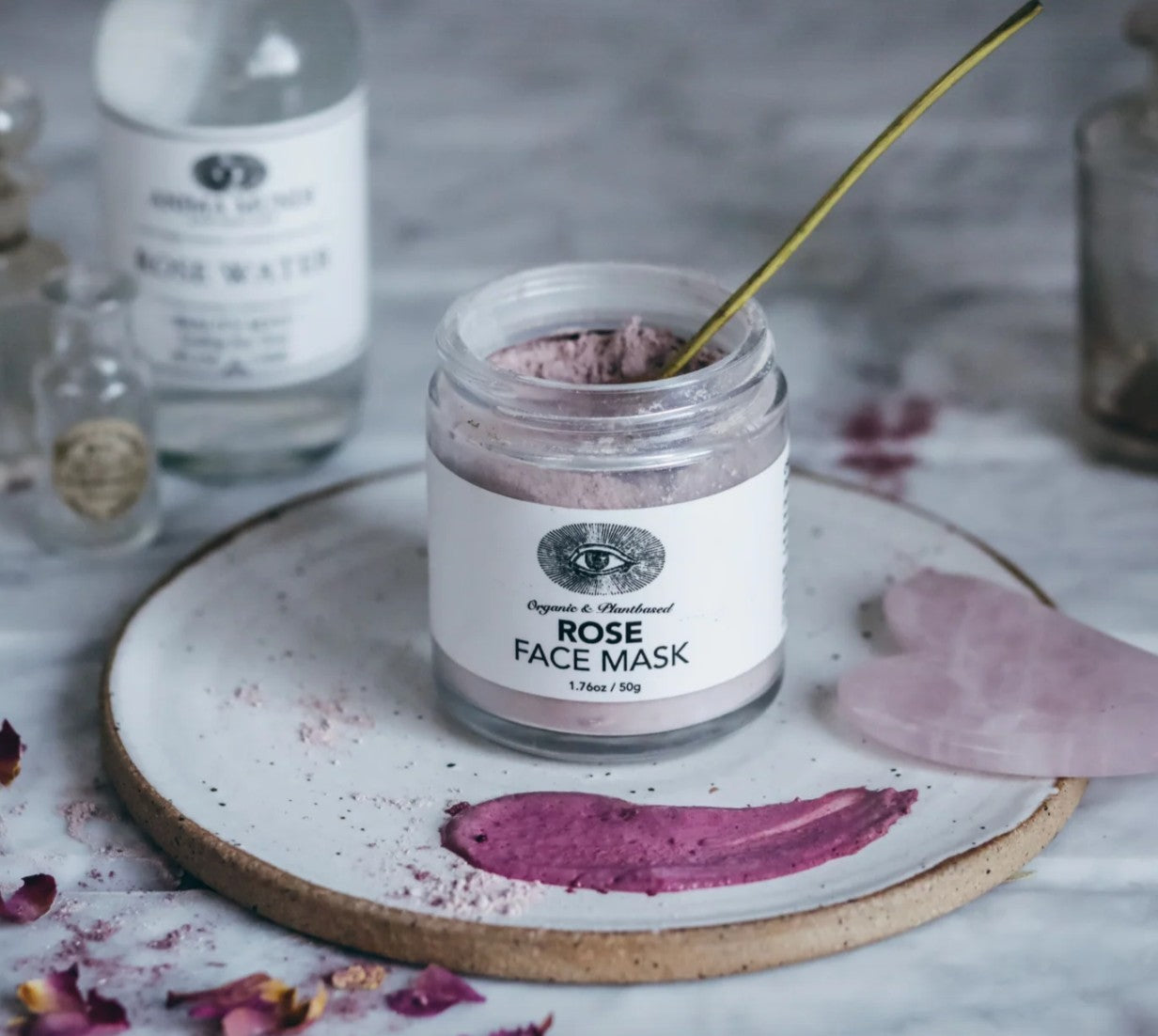 Rose Clay Mask | Detoxify + Hydrate