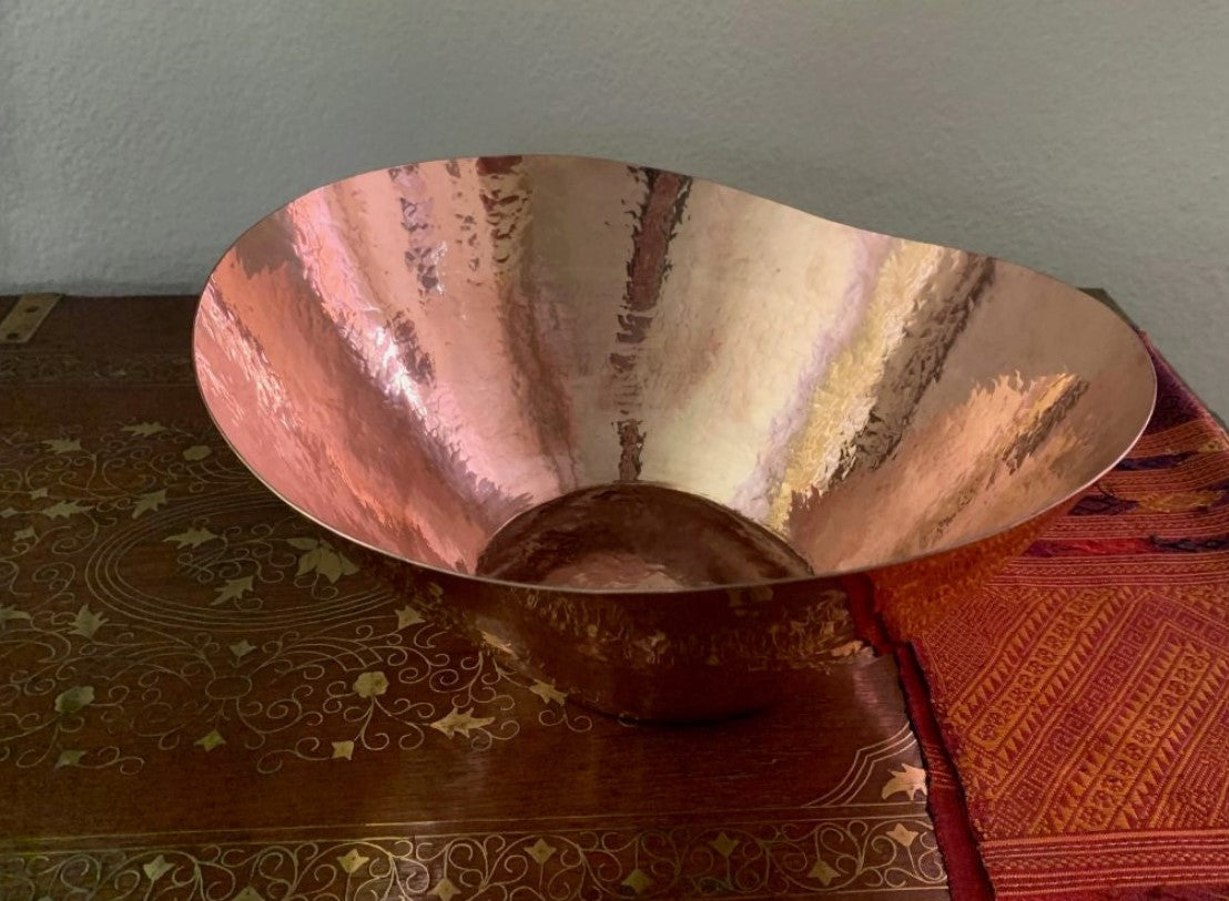 Sunrise Copper Bowl