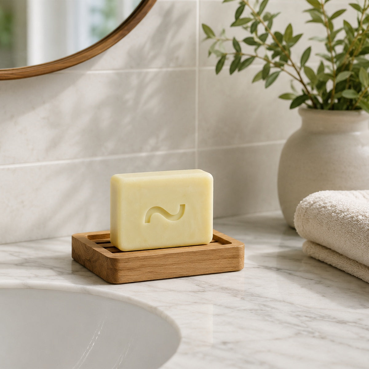 Pure Organic Tallow Multi Use Bar, 80g (Unscented)