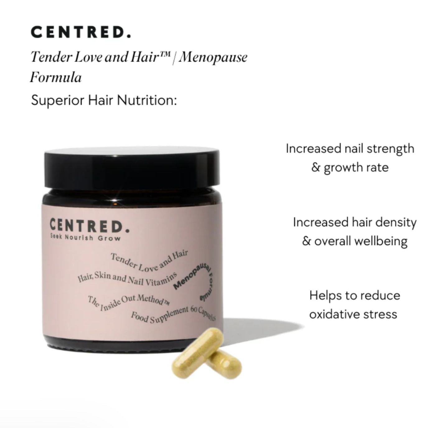 Tender Love and Hair - Menopause Hair Loss Vitamins