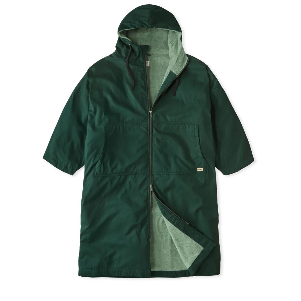 Unisex Certified Organic Cotton Changing Robe, Evergreen