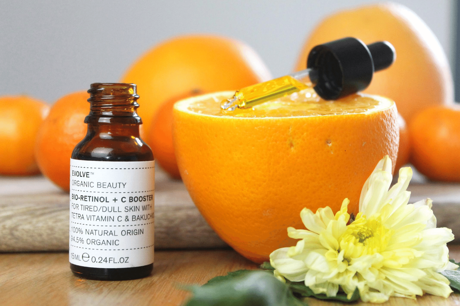 Evolve Beauty Facial Oil Bio-Retinol & C Skin Booster